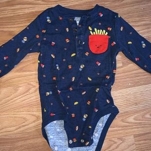 French fry onesie